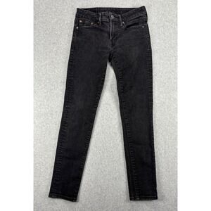 American Eagle Men's Black Skinny Jeans 28x30 Stretch Y2K Normcore‎ Casual